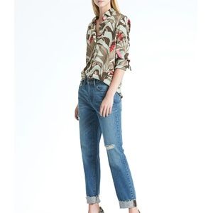 Banana Republic Dillion Fit Button Down Shirt  L